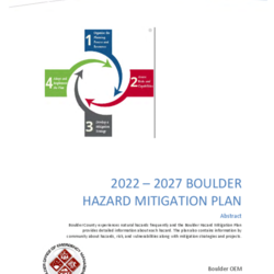 County plan identifying hazards and prioritizing projects that protect people and infrastructure.